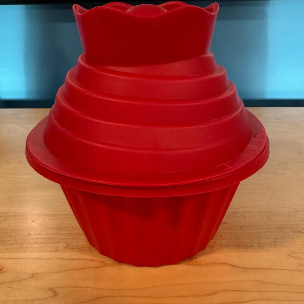 Big Top Red Cupcake Silicone Bakeware Giant Cupcake Mold